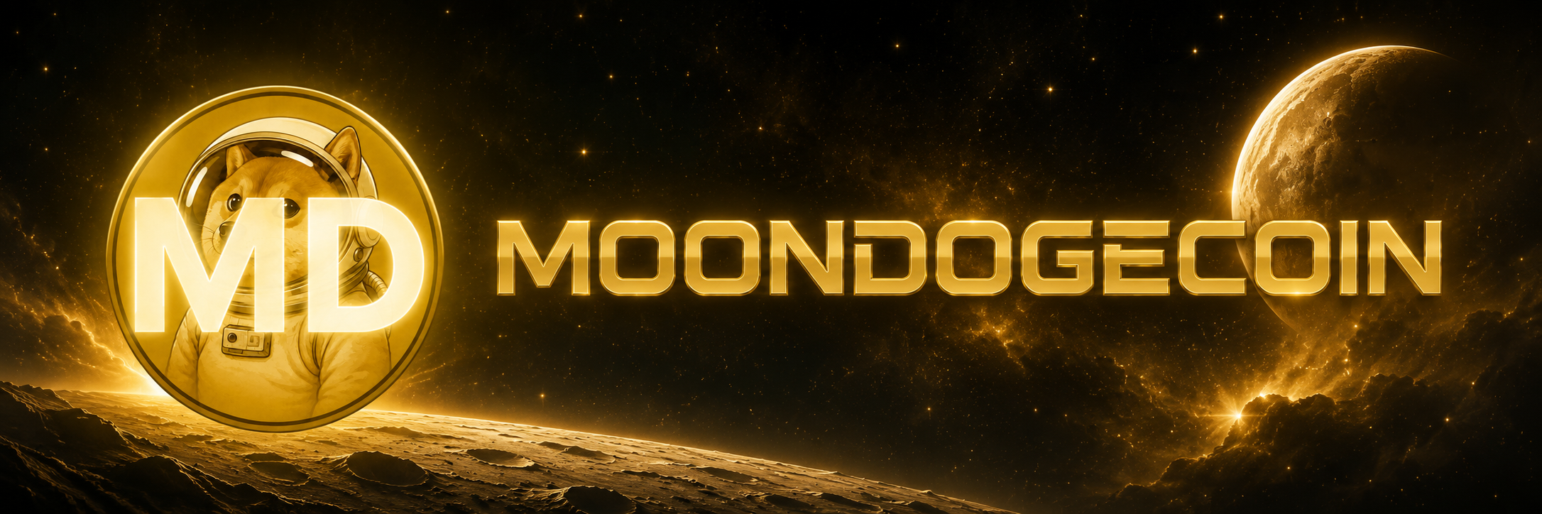 Moon Doge Coin banner